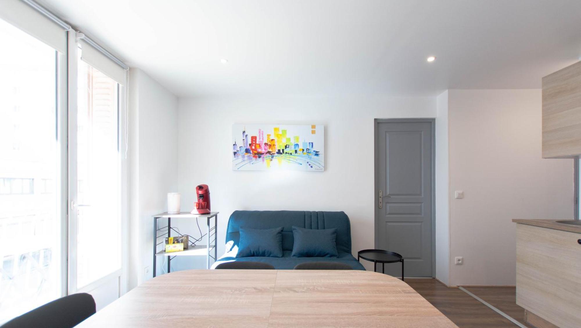 Appartement T3 Gare De Chambery Centre Ville Buitenkant foto